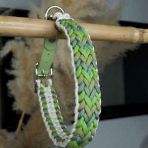 collier chien sur-mesure paracorde biothane fait main