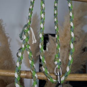 laisse sur-mesure chien paracorde fait main