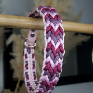 collier chien sur-mesure paracorde biothane fait main